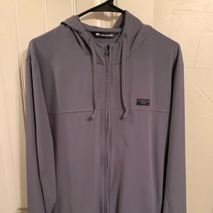 Men’s Travis Mathew Golf Jacket Size XL GREY